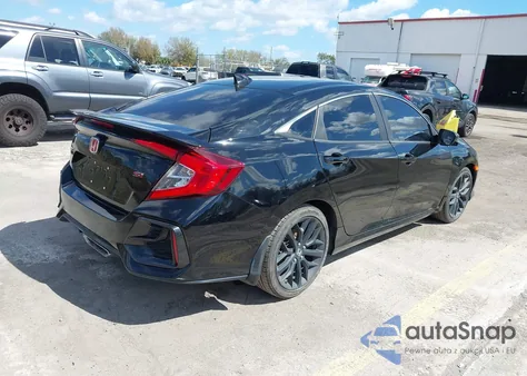 2020 Honda Civic Si Sedan z USA, uszkodzony, nr VIN 2HGFC1E52LH706948
